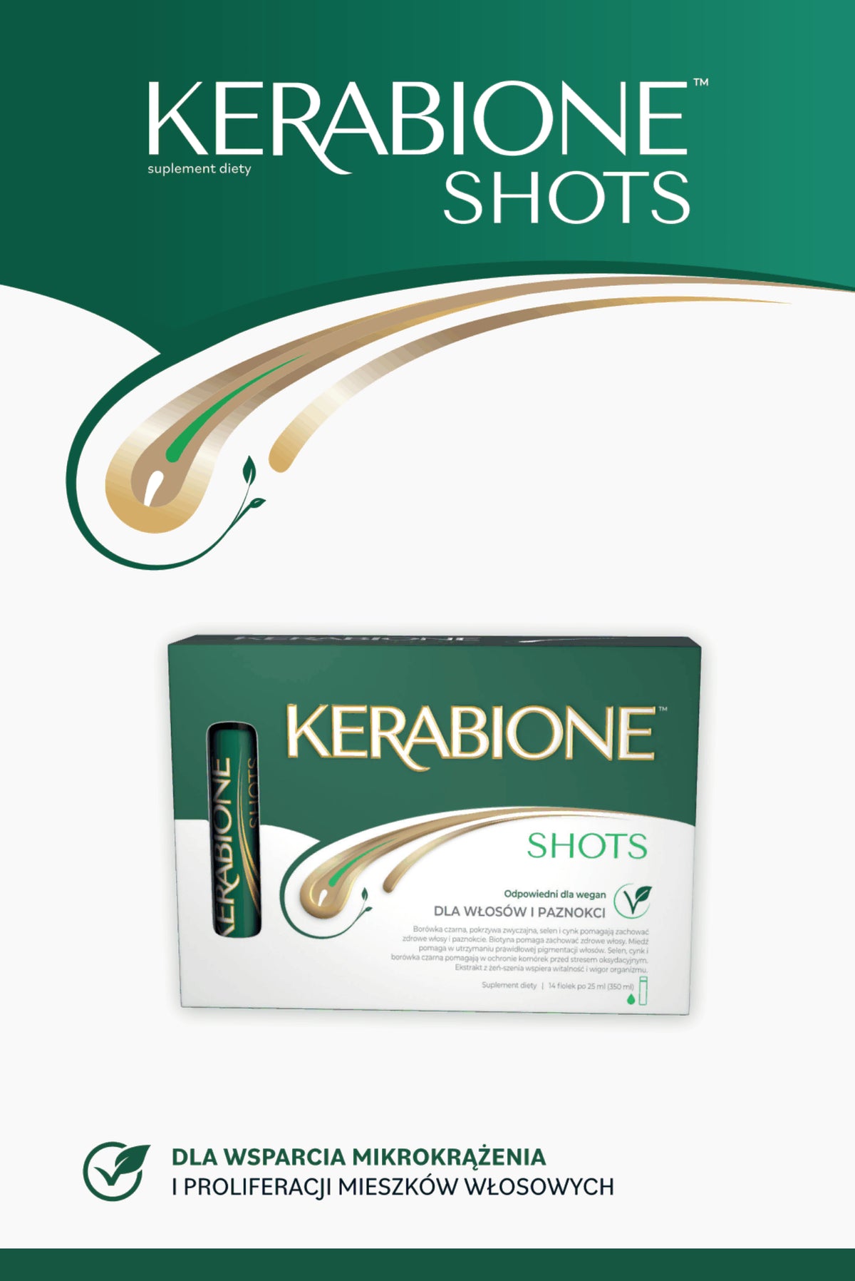 50x Ulotka składana Kerabione Shots KERS01