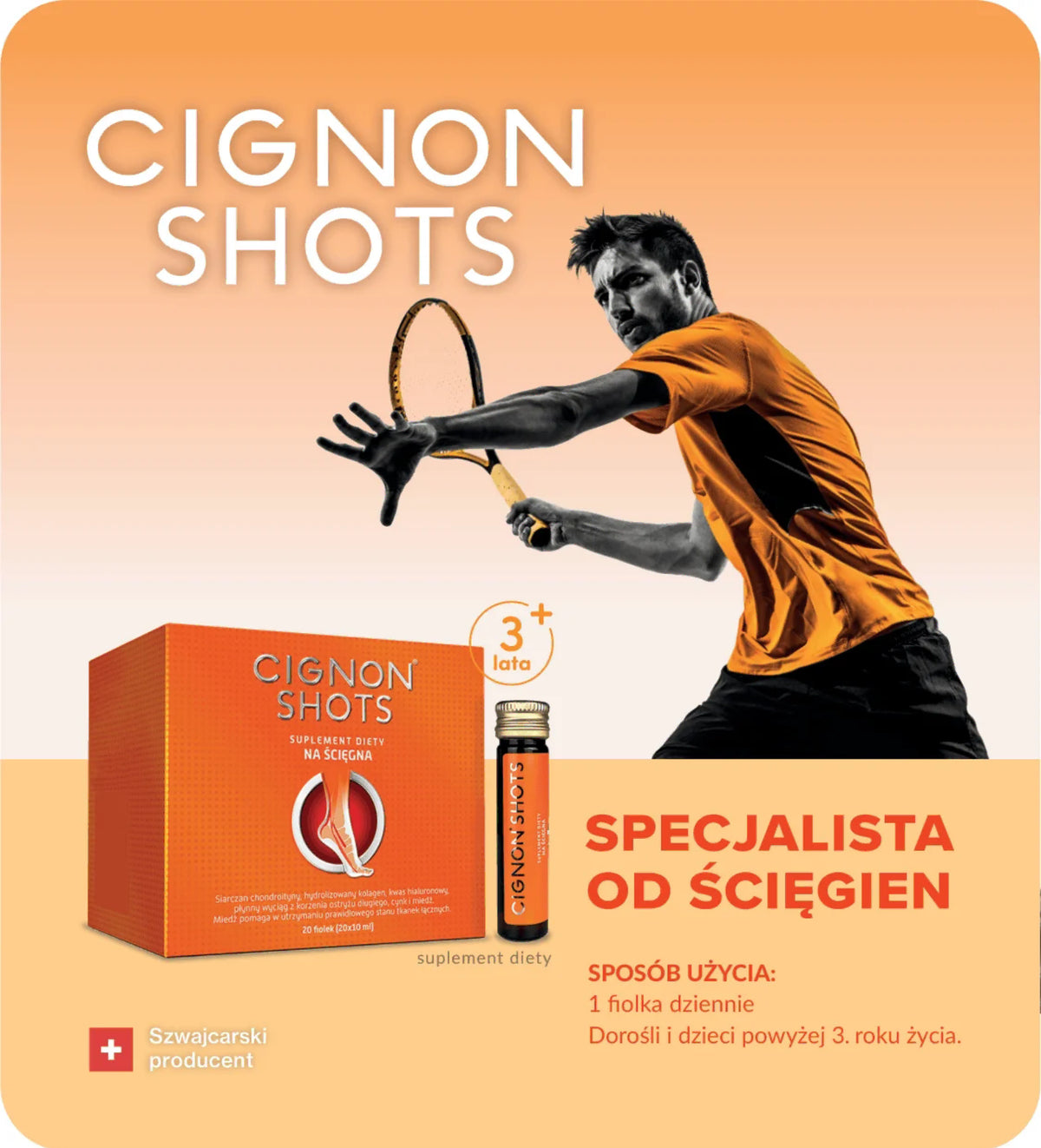 50x Cignon Shots naklejka elektrostatyczna CS02